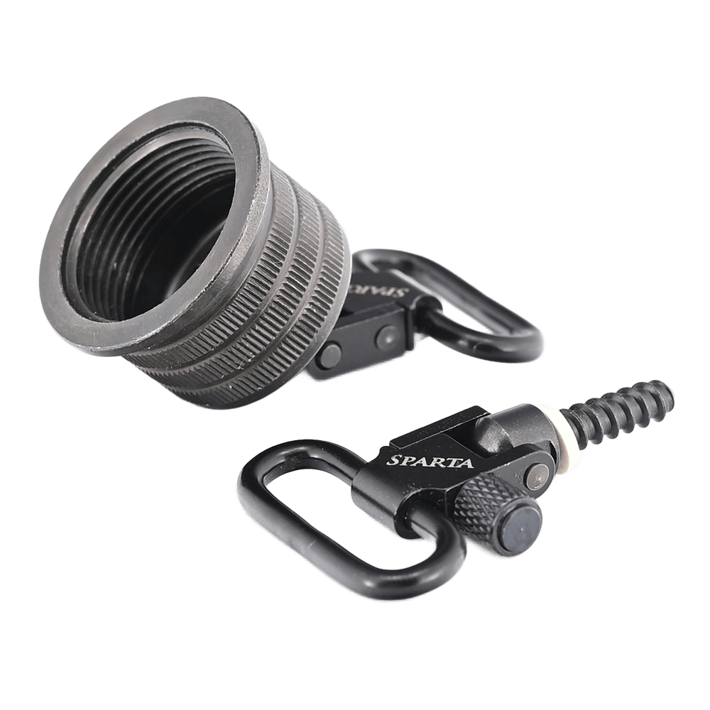 Sparta Sling Swivels featuring a durable attachment point for enhanced rifle stability and handling.