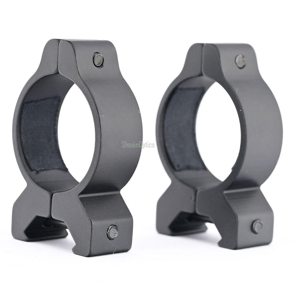Shooin Optics Scope 1 Inch 30mm Tube Ring Ultra Low 20mm Mount Base - Shooin Optics