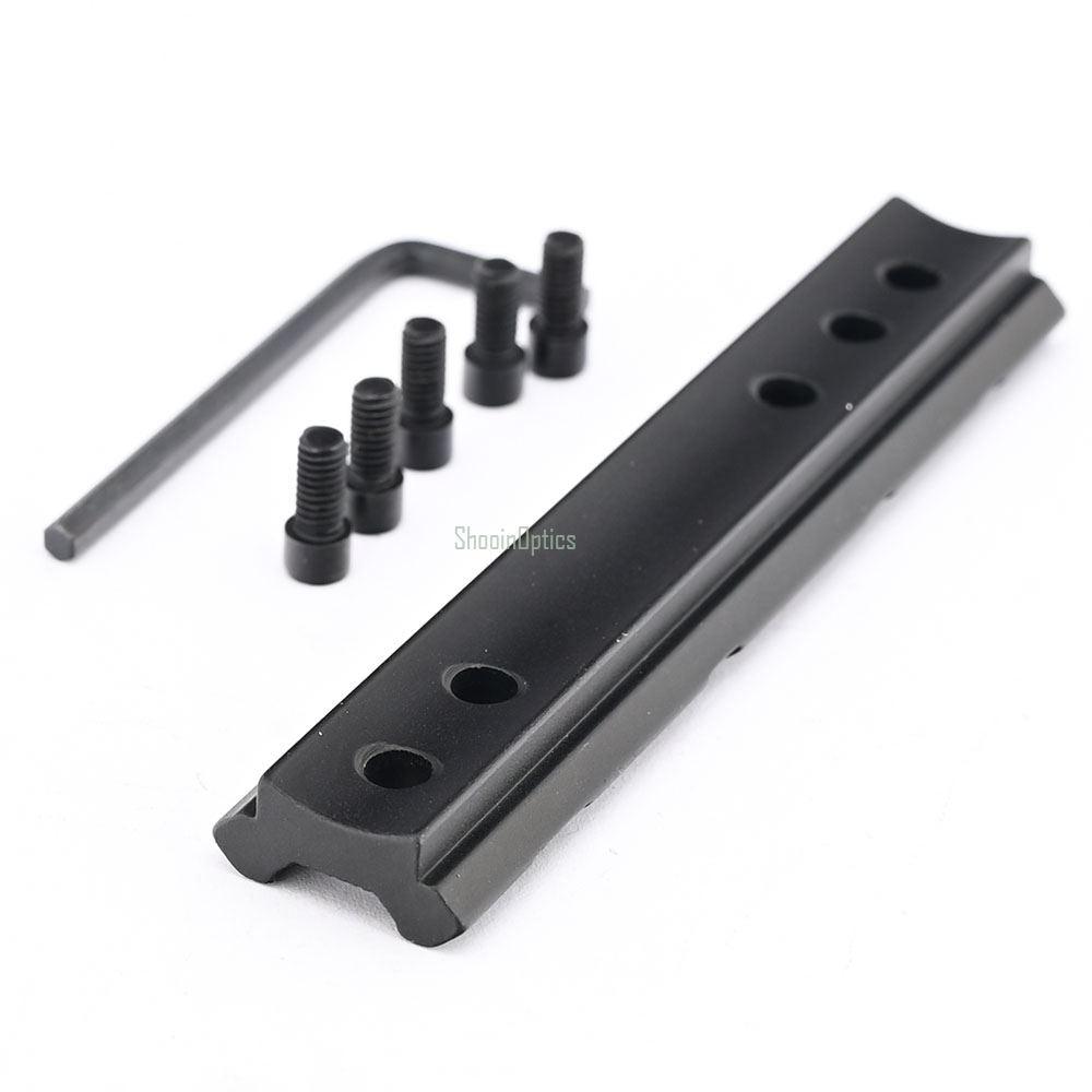 Shooin Optics Scope Mount Base Weaver Rail For Break-Open Muzzleloader Rifles Upgrade Extensio - Shooin Optics