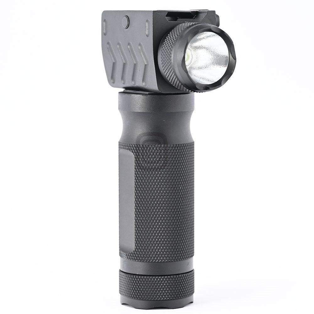 External Handle Grip Gun Light Integrated Picatinny Rail Base M7920 - Shooin Optics