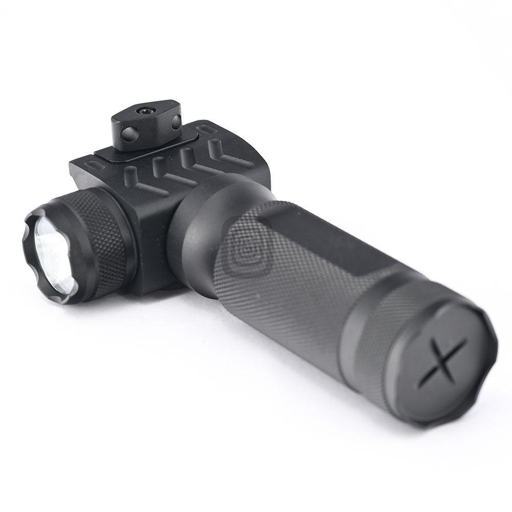 External Handle Grip Gun Light Integrated Picatinny Rail Base M7920 - Shooin Optics