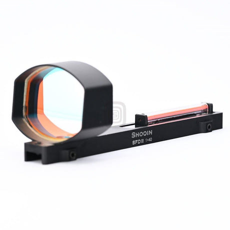 Shooin Optics SFD II 1x40 Red Dot Sight For Shotgun RIB Collimator, designed for quick target acquisition and accuracy.