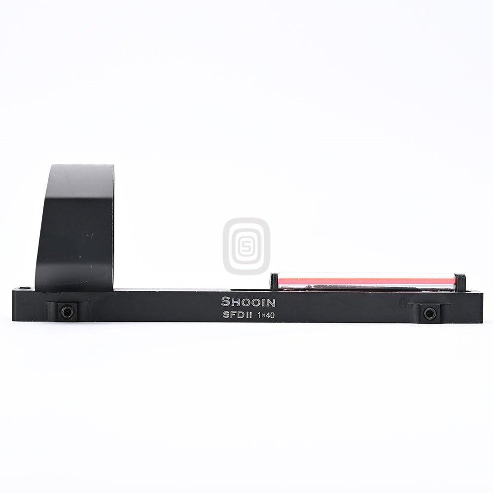 Shooin Optics SFD II 1x40 Red Dot Sight For Shotgun RIB Collimator for quick target acquisition and accurate shooting.