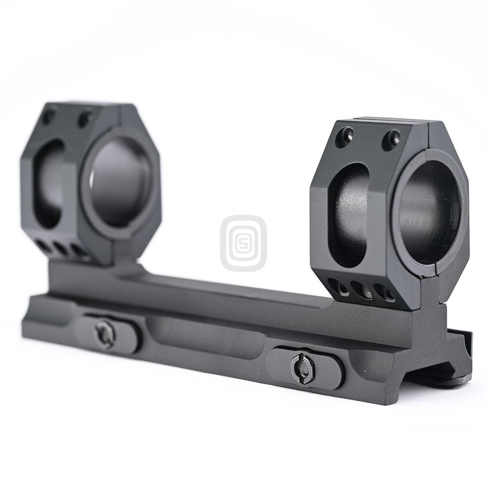 Quick Release Integrated Rifle Scope Picatinny Mount 30mm Ring Shooin