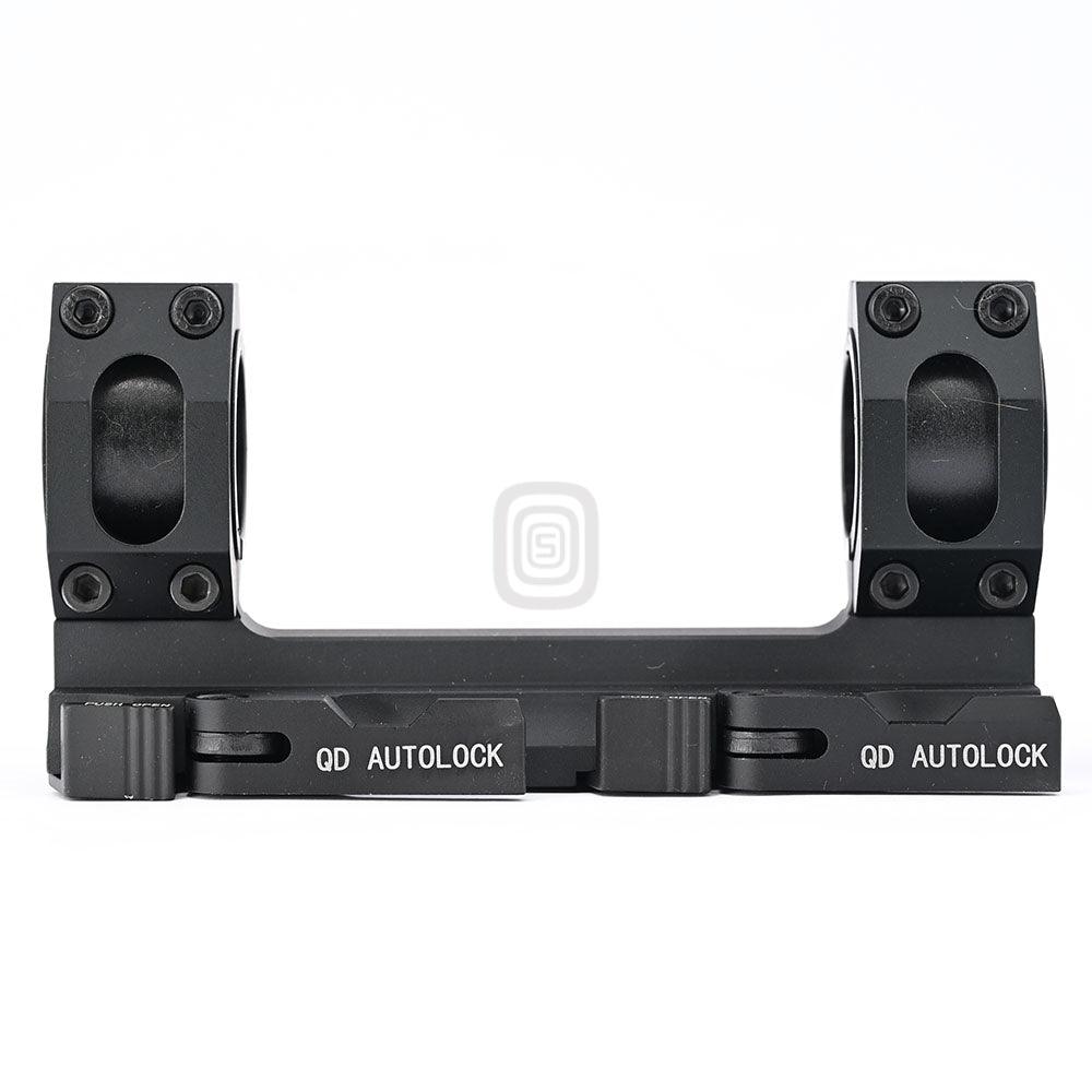 Quick Release Integrated Rifle Scope Picatinny Mount 30mm Ring Shooin