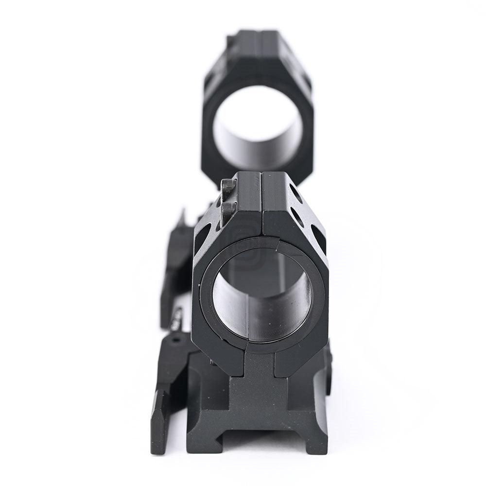Quick Release Integrated Rifle Scope Picatinny Mount 30mm Ring Shooin