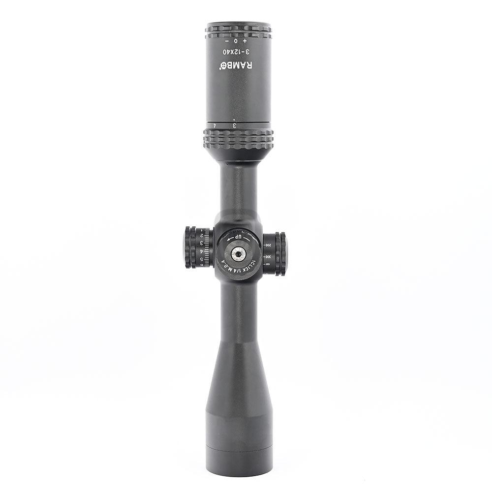 AR 22 3-12x40 Optics Rifle Scope 1 Inch Tube 1/4 MOA Shooin