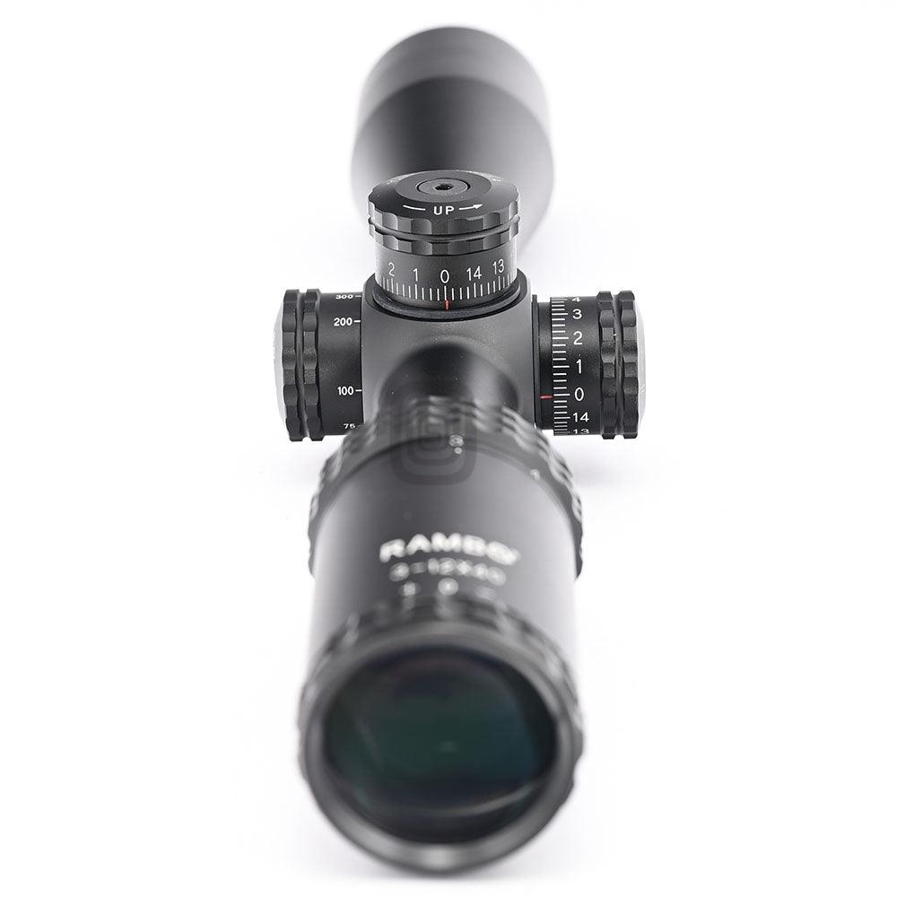 AR 22 3-12x40 Optics Rifle Scope 1 Inch Tube 1/4 MOA Shooin