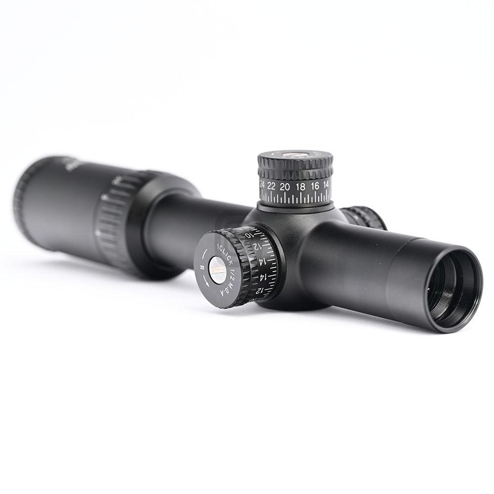 MT 1-4x24 First Focal Plane (FFP) Rifle Scope 30mm Tube 1/2 MOA Shooin