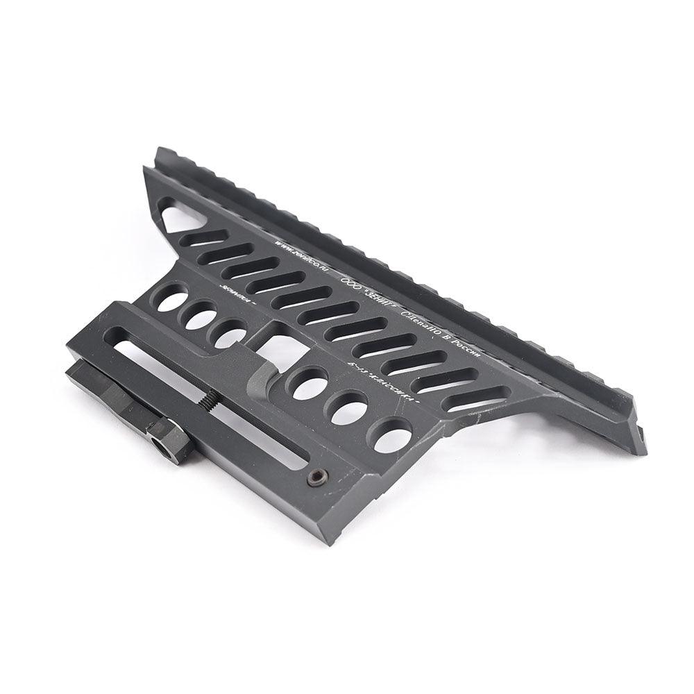 Securely attach your optics with the AK Series Scope Sight Side Optics Picatinny Mount Base for AK-style rifles.