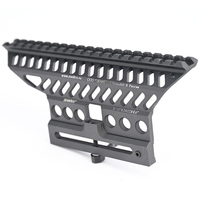 Durable AK Series Scope Sight Side Optics Picatinny Mount Base for secure optics attachment to AK-style rifles.
