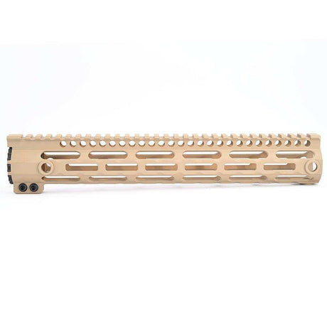 AR Series 12.5 INCH Picatinny Free Float Handguard With M-LOK Base Lock For Airsoft Shooin Optics