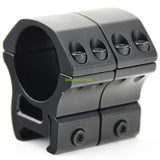 Shooin Optics Scope Mount Ring 20mm Base For 30mm 1.25 Inch Tube Riflescope M8745 - Shooin Optics
