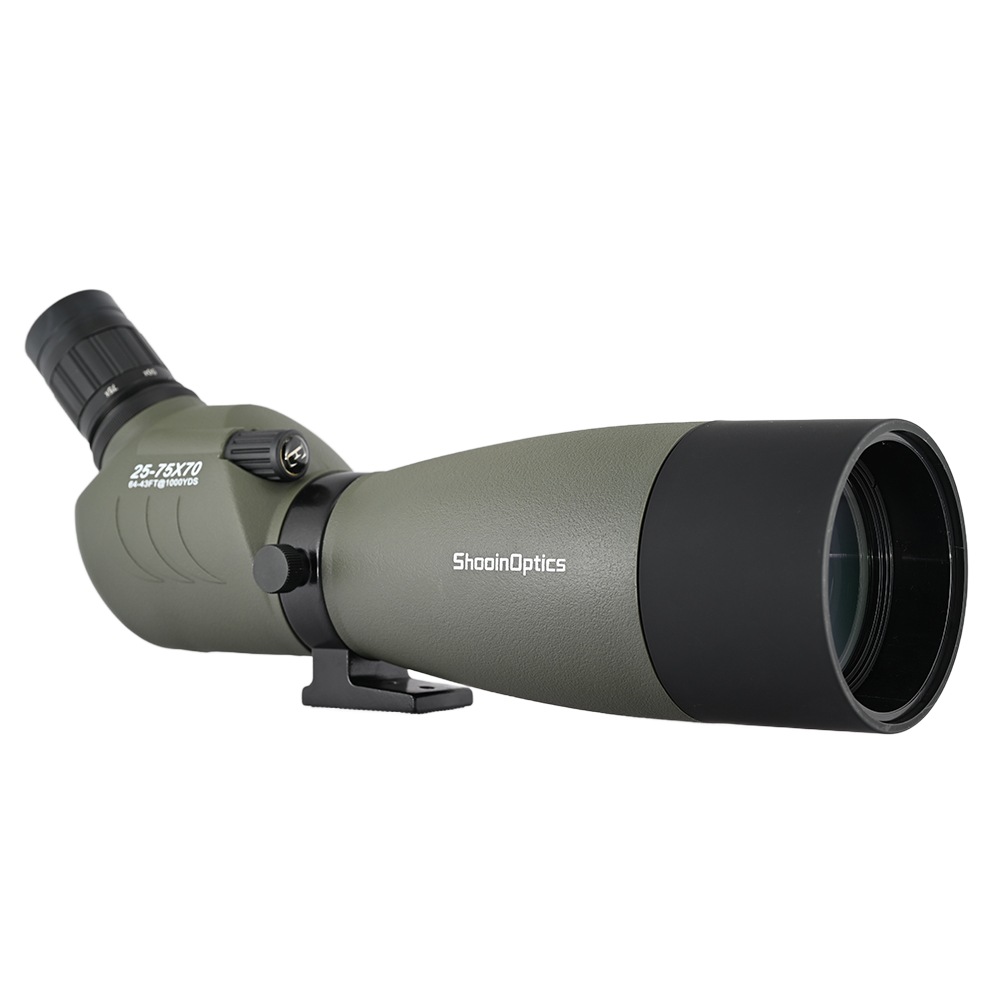 Shooin Optics SCY 20-60x60 25-75x70 FMC Spotting Scope Bird Watching Telescope Monocular Shooin Optics