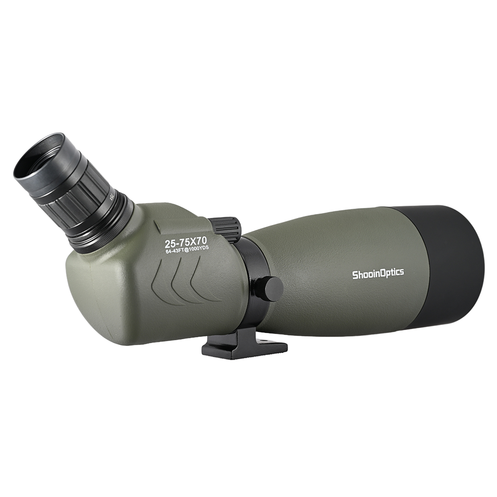 Shooin Optics SCY 20-60x60 25-75x70 FMC Spotting Scope Bird Watching Telescope Monocular Shooin Optics