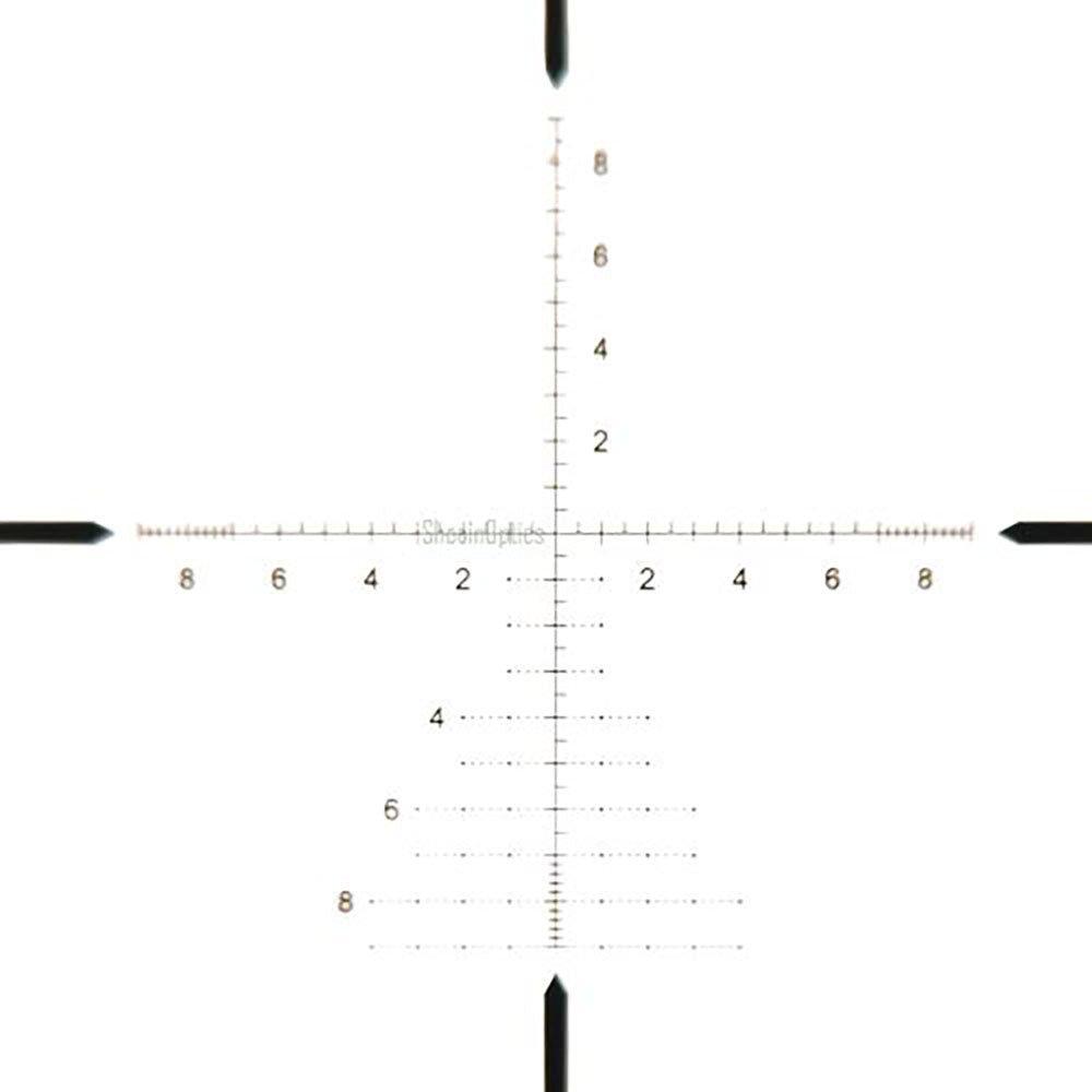 Shooin Optics 6-24x50 FFP Rifle Scope 30mm Tube 1/8 MOA Shooin