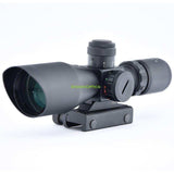 Upgrade your aim with the 2.5-10x40 Red Greeg Mil Dot Scope 20mm Mount Base for fast and precise adjustments.