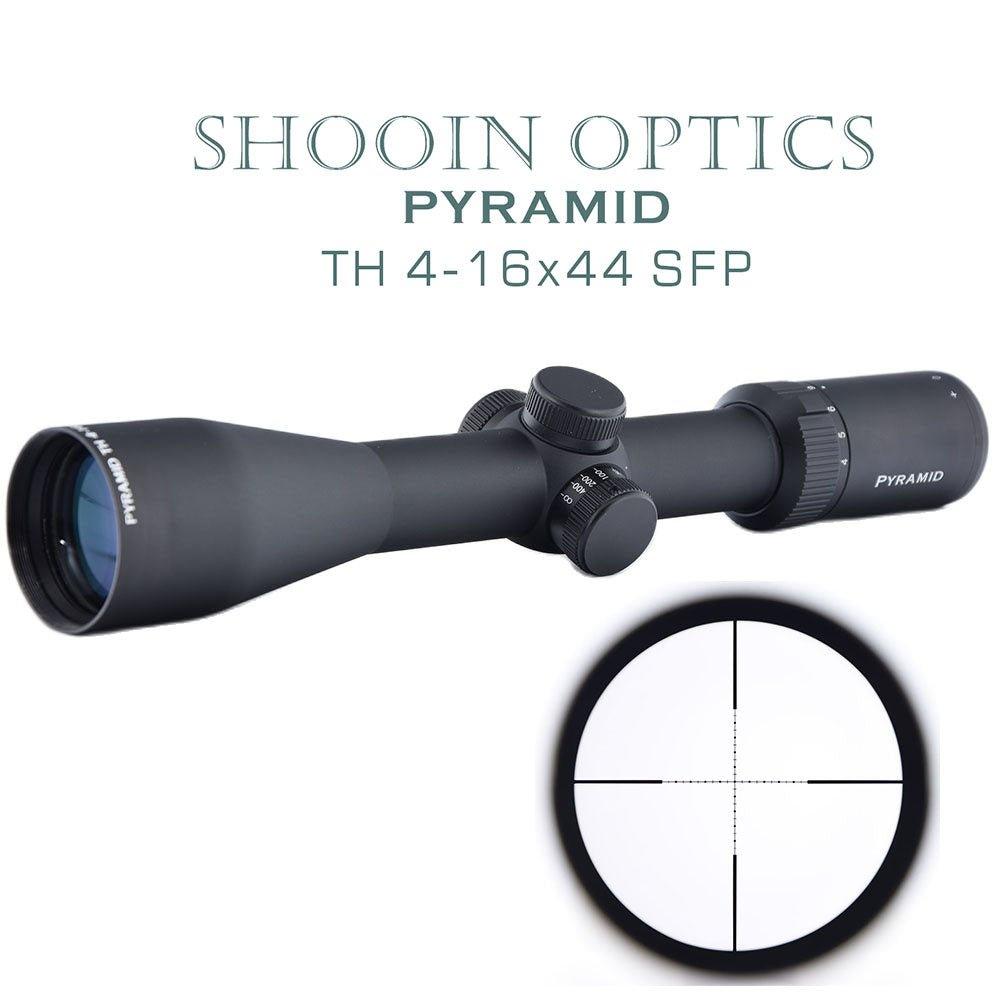 Shooin Optics TH 4-16x44 SFP Rifle scope 30mm Tube 1/4 MOA Shooin