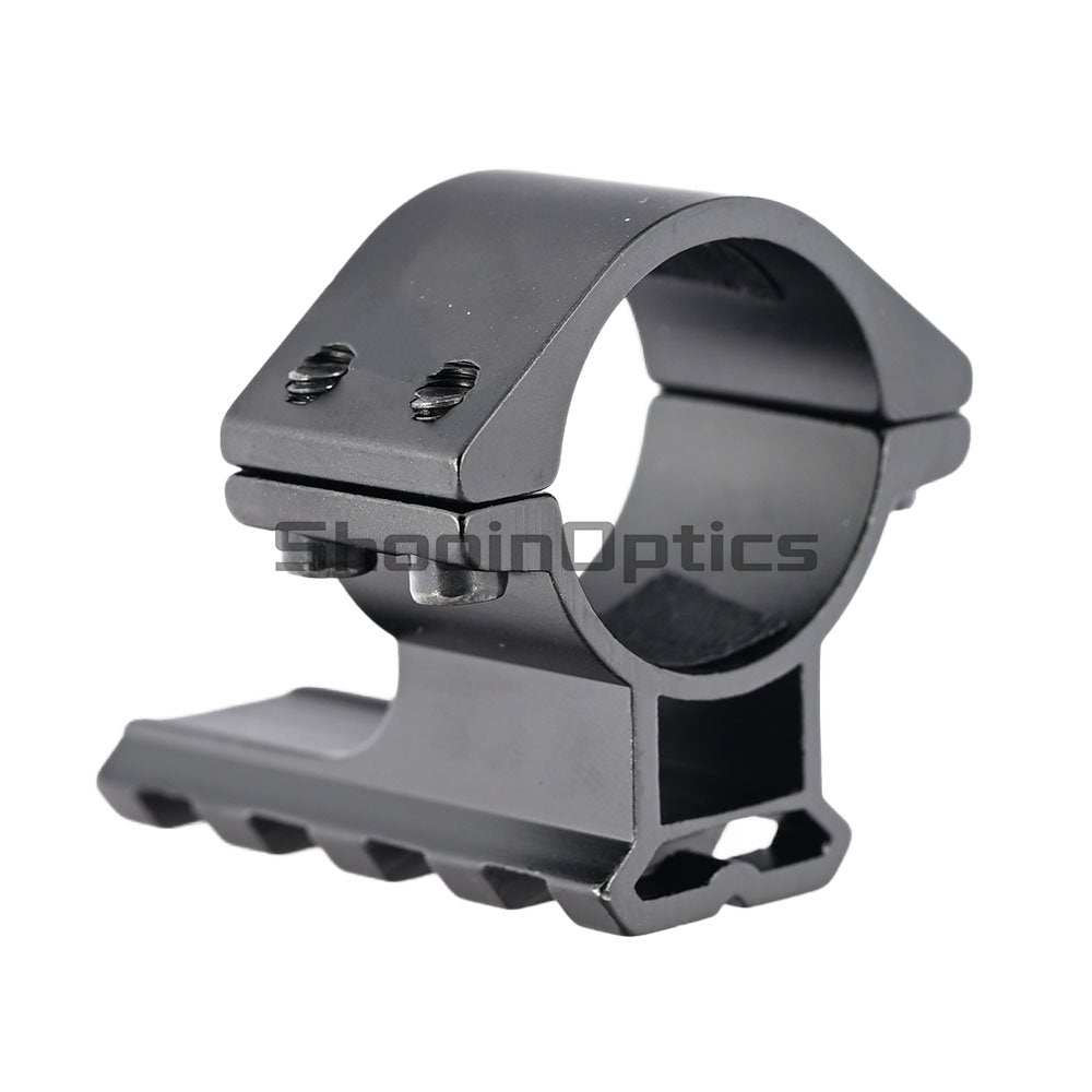 Red Scope Rings Rifle Scope 1 Inch 25.4mm Tube Ring With 20mm Rail Base For Red Dot ...