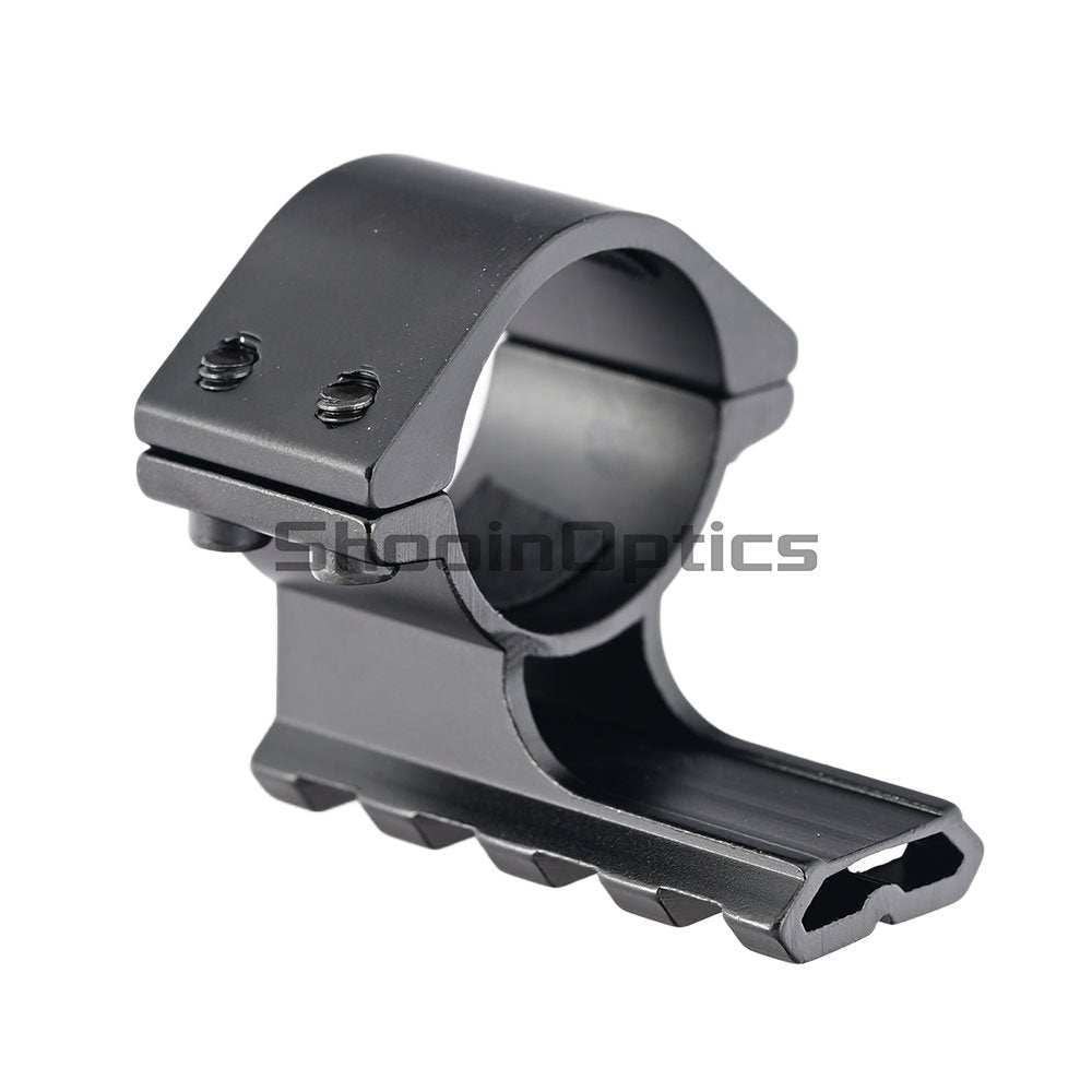 Red Scope Rings Rifle Scope 1 Inch 25.4mm Tube Ring With 20mm Rail Base For Red Dot ...